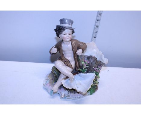 A vintage porcelain figure 