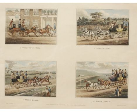 Charles Hunt (1803-1877)The Duke of Beaufort Coach, Starting from the Bull & Mouth, Regent's Circus, PiccadillyThe London to 