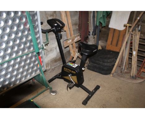 A Kettler Trophy electronic exercise bike