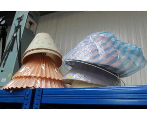 A quantity of light shades