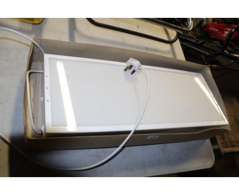 A large light box light fitting