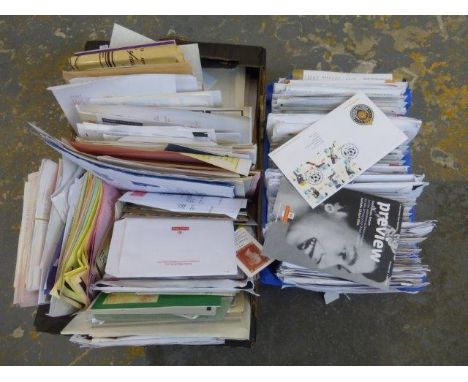 A comprehensive collection of Royal Mail first day issues, mostly in original envelopes. 