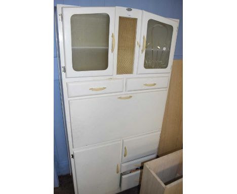 Vintage Pride-O-Home kitchen unit with drop down enamel work surface