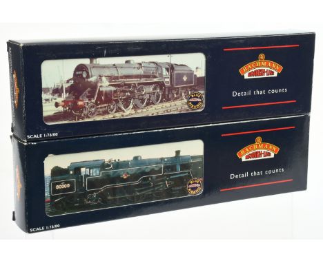 Bachmann pair of Steam Locomotives comprising of 32-351 2-6-4 BR Standard Class 4MT Steam Tank Locomotive No. 80097 and 32-50