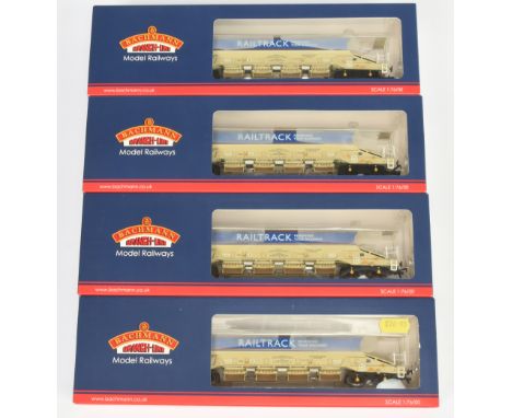 Bachmann OO JJA Mk.2 Rail Track Auto-Ballaster Wagons 4x 38-212: Conditions are Excellent Plus to Near Mint in Excellent to E