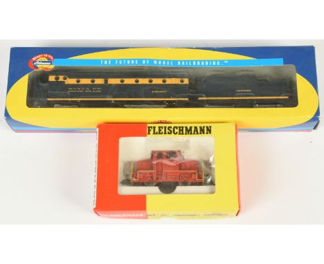 Fleischmann &amp; Atheann pair of Locomotives comprising of Fleischmann Ref 4203 O&amp;K Class V42-03 and Atheann Ref 93816 S
