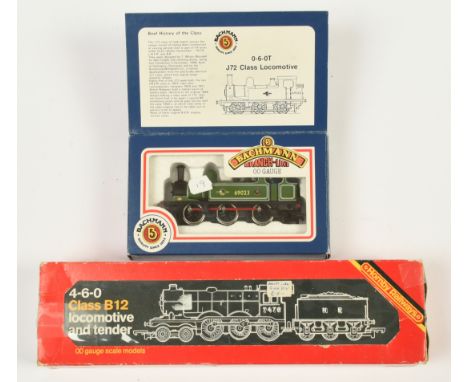 Hornby Class B12 R150 &amp; Bachmann Branch-line J72 31-051: 31-051 Conditions: Locomotive in Good to Excellent Condition, Bo