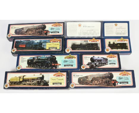 Bachmann group of Steam Locomotives to include 31-701A 4-6-0 BR B1 Class Steam Locomotive No. 61399, 31-553 2-6-2 BR V2 Class