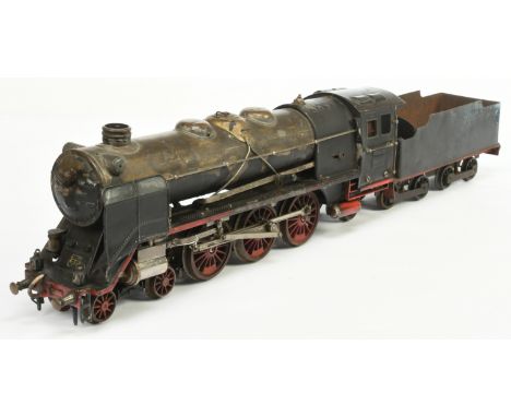 Marklin O Gauge Live Steam 4-6-2 HR 4921 Loco &amp; Tender. Loco is mainly complete &amp; requires extensive cleaning &amp; r