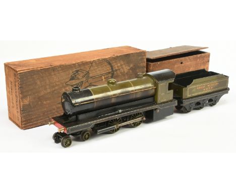 Bowman Live Steam O Gauge 4-4-0 GWR 4073 Loco &amp; Tender. Loco has been fired &amp; body discoloured, comes with original i