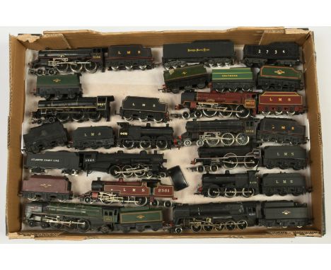 Assortment of 13 Bachmann, Hornby (Margate) &amp; Airfix Locomotives: Conditions: Unboxed, Fair to Good.