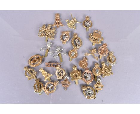 Assortment of Badges, comprising Royal Pioneer Corps, Intelligence Corps, Army Physical Training Corps, Army Catering Corps, 