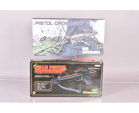 An Anglo Arms Gecko Pistol Crossbow, unopened in original retailer's box, together with another crossbow (2), 18+ to purchase