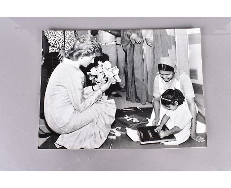 Gelatin silver print press photographs of the British Royal Family,  most stamped and with typed captions verso, including H 