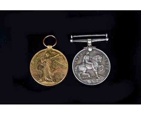 A WWI Rifle Brigade duo, awarded to Private George William Gregory (S-15358), Gregory was attached to the 1st Battalion in Fr
