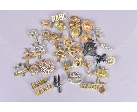 Assortment of Badges, to include Grenadier Guards, Coldstream Guards, Scots Guards, Irish Guards, Welsh Guards, Household Bat