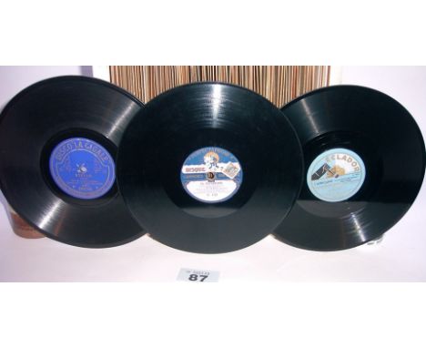 Twenty-eight 10-inch vocal records, by Denis Martin, Riccardo Martin (2), William Martin, Germaine Martinelli (3), Giovanni M