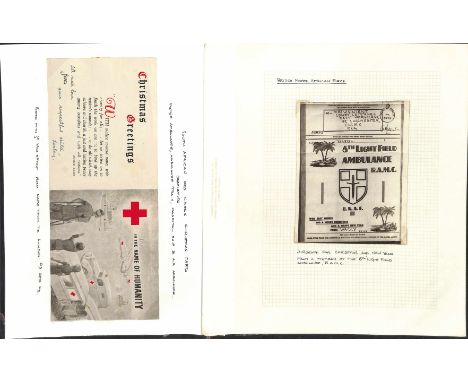 G.B. 1939-45 Forces mail, including unusual naval censor marks (with Colley types N1401 used with an army censor from F.P.O 4