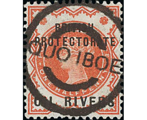 1892-94 ½d - 1/- Used, at least three examples of each value with several pieces, many collected for their cancellations incl