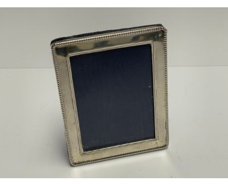 An Elizabeth II silver easel photograph frame, London 1995 