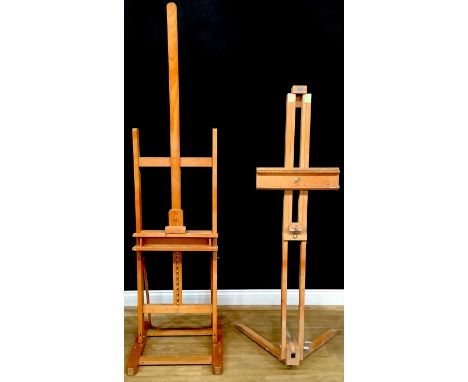 16x15cm PACK OF 2 Wooden Easel and Canvas 