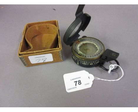 World War II compass in original carton
