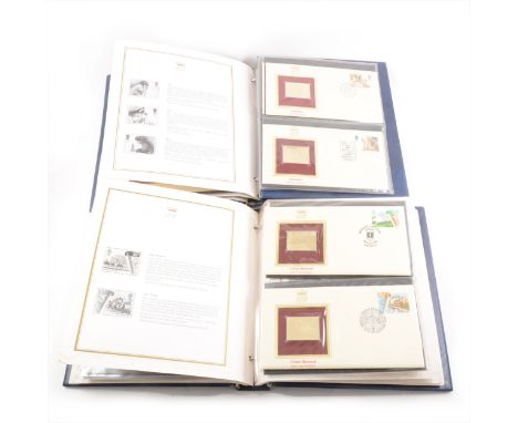 Fifteen albums of stamps and first day covers. (Qty: 2 boxes)