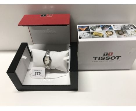 LADIES TISSOT WATCH IN ORIGINAL BOX