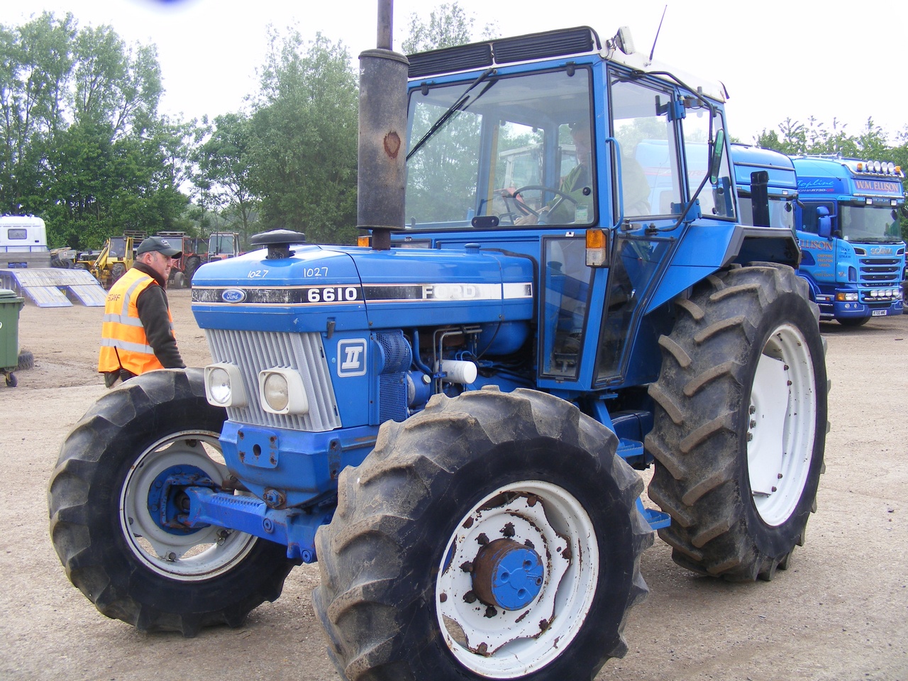 Ford 6610 4x4 Tractor With Ap Cab Ser No