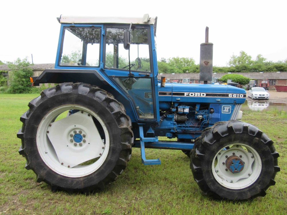 Ford 6610 4x4 Tractor with AP Cab Ser. No. BB02608