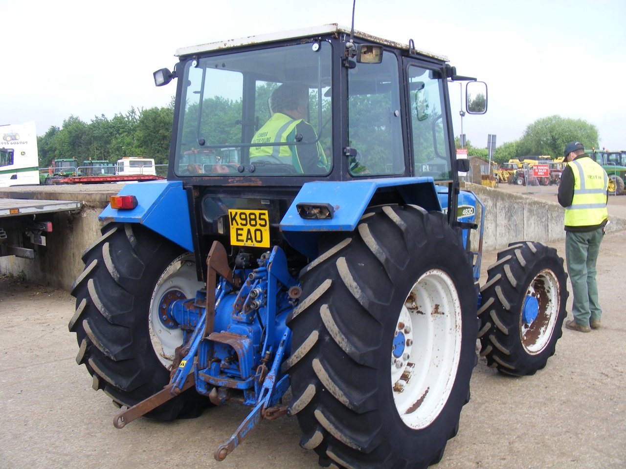 Ford 4630 4wd Tractor Duncan Super Cab