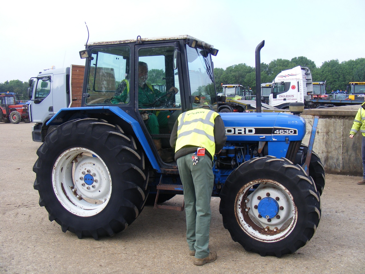 Ford 4630 4wd Tractor Duncan Super Cab