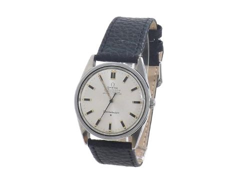 Omega Constellation Chronometer automatic stainless steel gentleman's wristwatch, circa 1966, ref. 167.021, circular silvered