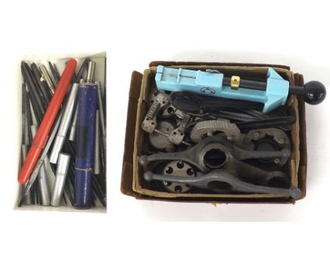 Quantity of watch opening tools etc