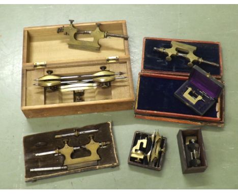 Eight various size depthing and Jacot type tools (8)
