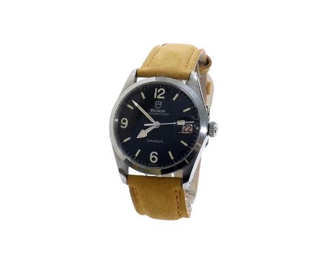 Tudor Prince Oysterdate Ranger stainless steel gentleman's wristwatch, ref. 7966/0, circa 1966, rare 'Swiss' only variant bla