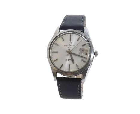 Eterna-Matic 1000 5 Star stainless steel gentleman's wristwatch, silvered dial with baton markers, sweep centre seconds and d