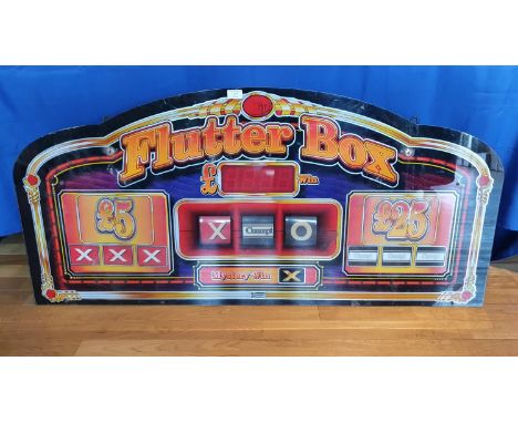 A Flutter box overhead lighting panel, 130 cm,  in working order but untested and guaranteed condition. 