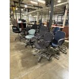 25 misc. office chairs