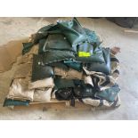Test Equipment- Pallet with 25lbs. Weight Bags- NOTE: This Item is located at the house on the prope