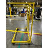 13 Yellow Hanging Carts, 58x36x72