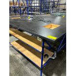 4 Creform Work stations with power, 72x48x38