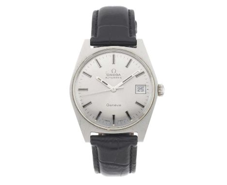 Omega A Genève wrist watchCase: Signed. Stainless steel. Numbered 16xxxx. Length: 40.5mm. Width: 34.6mmMovement: Signed. Self