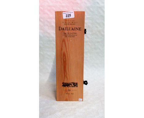 A wooden cased bottle of Dailuane Speyside Single Malt Scotch Whisky, aged 16 years, 70cl, 43% vol.