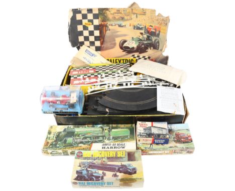 TRI-ANG SCALEXTRIC - a Vintage boxed set with associated track, cars and other accessories, and a boxed Scalextric C.026 Marc