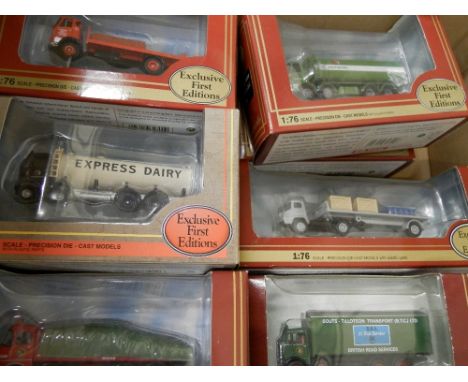 10 EFE lorries all M/B