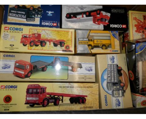 9 Corgi Classic to inc BRS & Pickfords all M/B