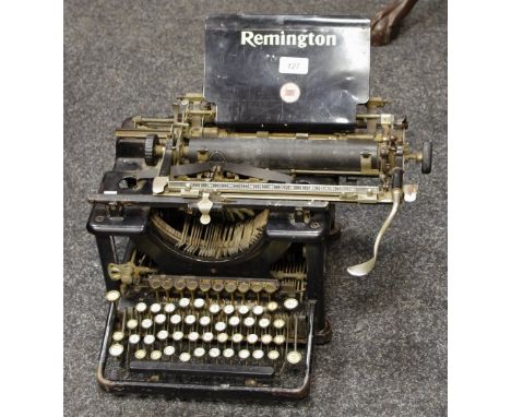 A Remington typewriter