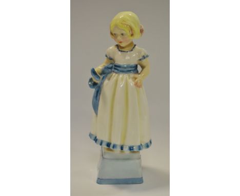 A Royal Worcester figure - Monday's child is fair of face 3257