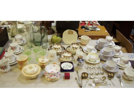 Ceramics and Glass- Beswick &amp; Sons Edwardian part tea set, Paragon Lavinia tea service, Crown Ducal Blush Ivory, lemonade